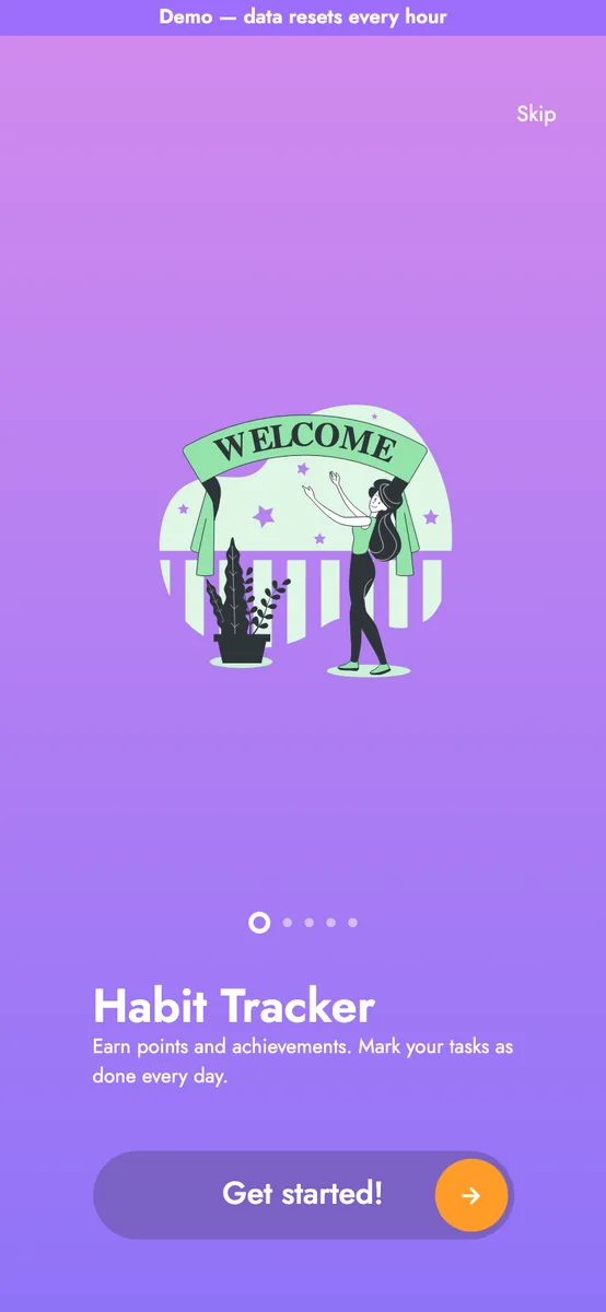 Habit tracker on the platform model